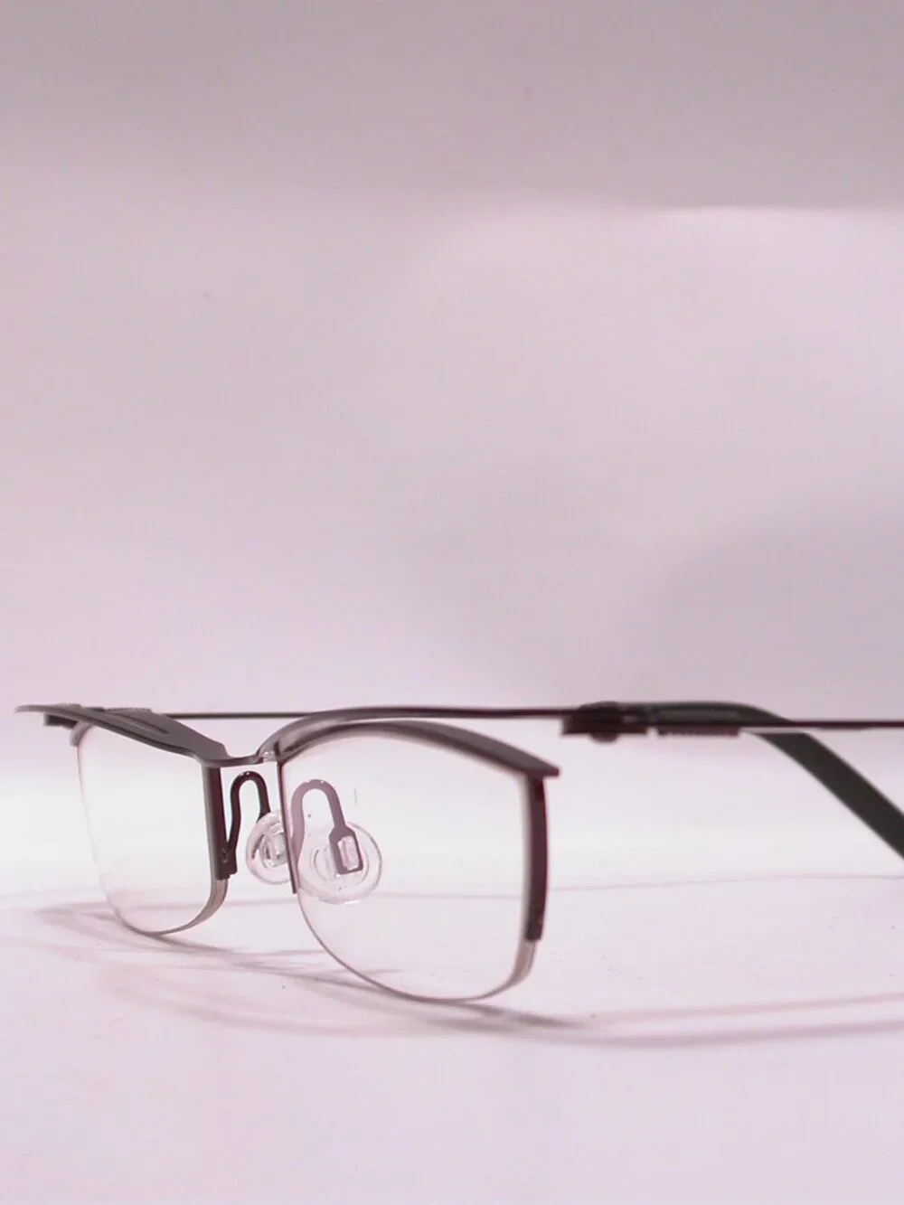 Authentic Theo Diseree Red Black Spring Modern Frames Eyeglasses Made in Belgium
